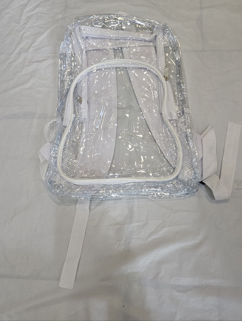 NWOT Clear Toddler Backpack 17x10x7 Heavy Duty School Bag New Without Tags